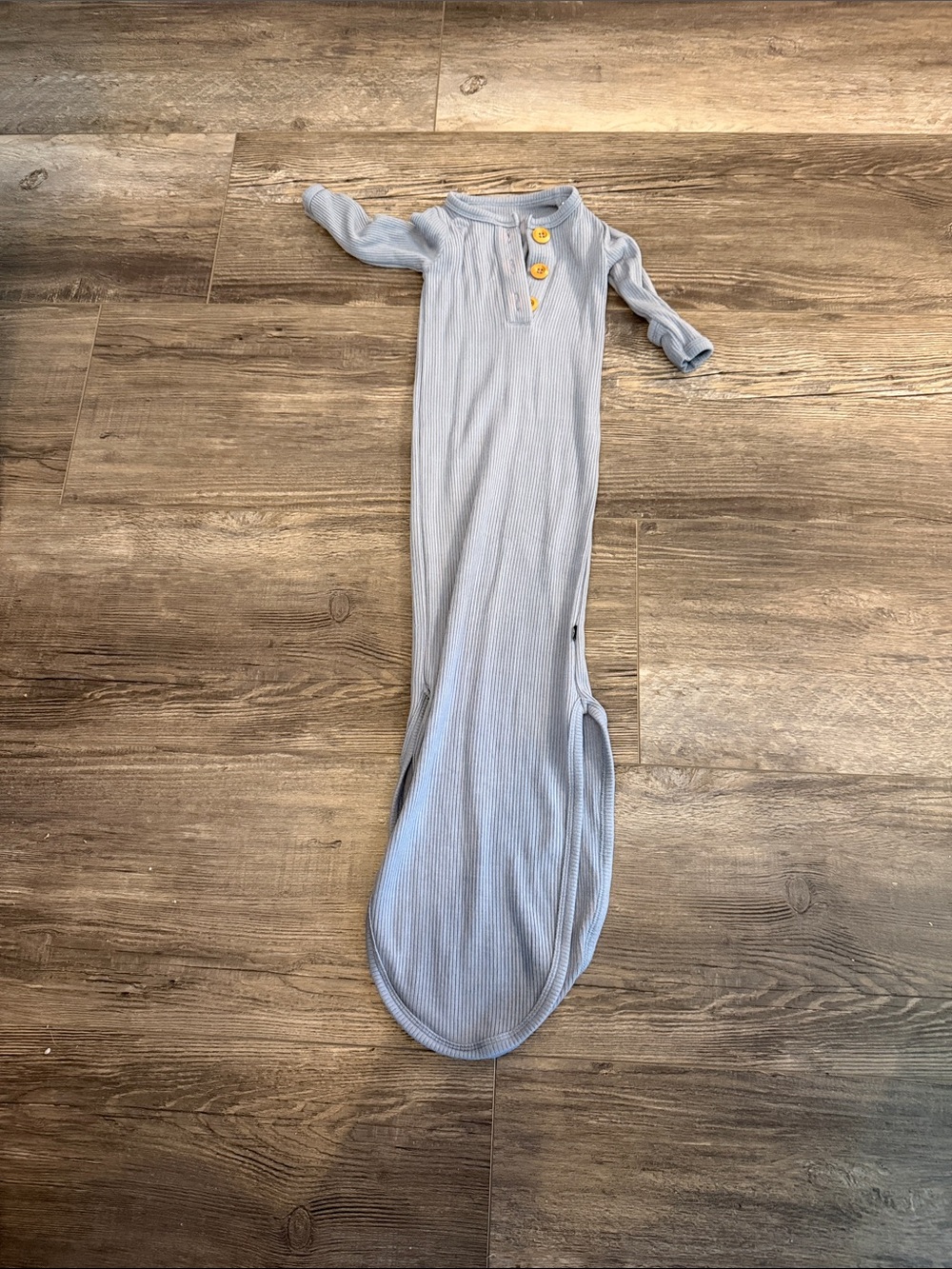 Kyte BABY Gray‎ Ribbed Kids Pajama/Nightgown